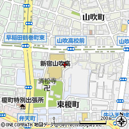 東京都新宿区山吹町81周辺の地図