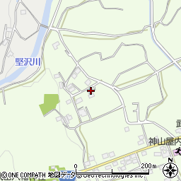 山梨県韮崎市神山町北宮地814周辺の地図