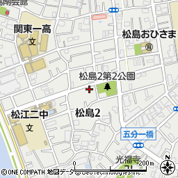東京都江戸川区松島2丁目22-8周辺の地図