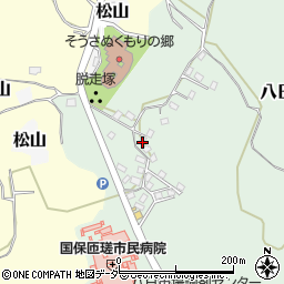 千葉県匝瑳市八日市場イ1331周辺の地図