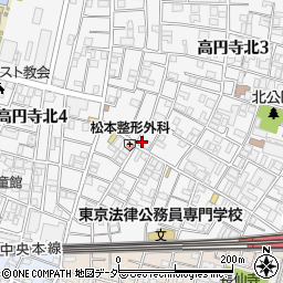 オンブラージュ高円寺周辺の地図