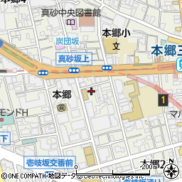 東京都文京区本郷2丁目35-16周辺の地図