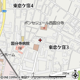 国分寺病院寮・ひまわり苑周辺の地図