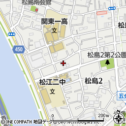 東京都江戸川区松島2丁目12-6周辺の地図