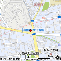 ロイヤルホスト船橋北店周辺の地図