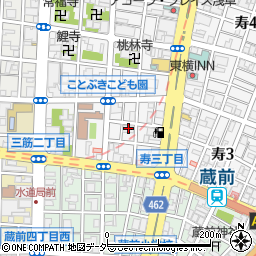 台東区立こどもクラブ、寿児童館周辺の地図