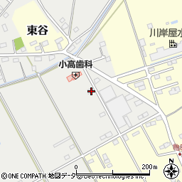 千葉県匝瑳市上谷中1887-3周辺の地図
