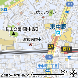 桜山キリストの教会周辺の地図