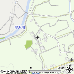 山梨県韮崎市神山町北宮地803周辺の地図