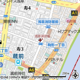 コトブキ永生堂薬局周辺の地図