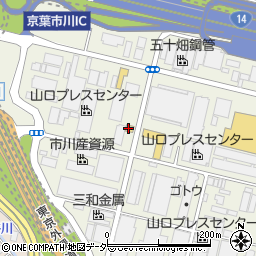 セブンイレブン市川田尻１丁目店周辺の地図