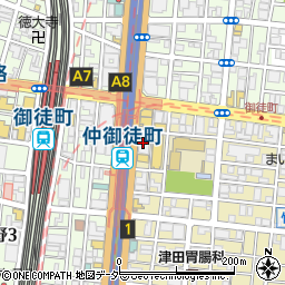 三井住友銀行上野支店周辺の地図