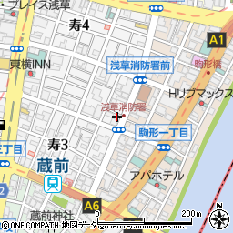 コトブキ永生堂薬局周辺の地図