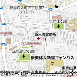 東京都新宿区百人町3丁目14-2周辺の地図