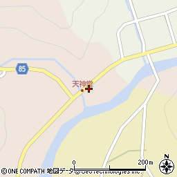 岐阜県下呂市金山町戸部12周辺の地図
