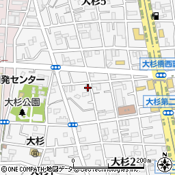東京都江戸川区大杉2丁目8-8周辺の地図