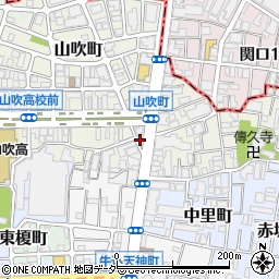 東京都新宿区山吹町291周辺の地図