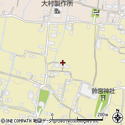 山梨県甲州市塩山上塩後517周辺の地図