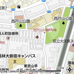 東京都新宿区百人町3丁目3-14周辺の地図