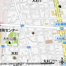 東京都江戸川区大杉2丁目8-7周辺の地図