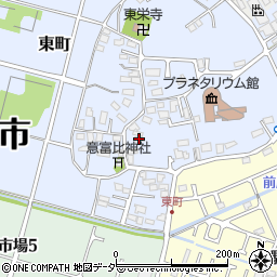 千葉県船橋市東町804-1周辺の地図