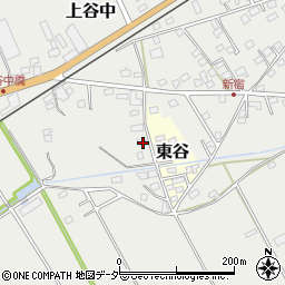 千葉県匝瑳市上谷中2207-3周辺の地図