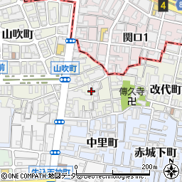 東京都新宿区山吹町301周辺の地図