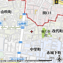 東京都新宿区山吹町301周辺の地図