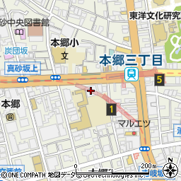本郷ＴＳビル管理事務所周辺の地図