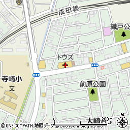 トウズＪＲ佐倉店周辺の地図