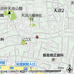 飯田共同住宅周辺の地図