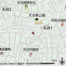 浅倉莊周辺の地図
