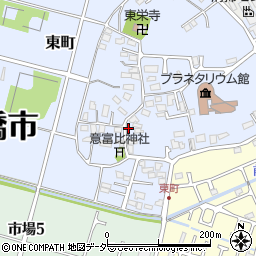 千葉県船橋市東町804周辺の地図