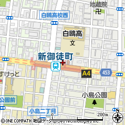 株式会社田原屋周辺の地図