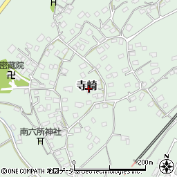 千葉県佐倉市寺崎3004周辺の地図