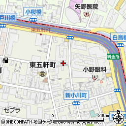 シャンブル小川町周辺の地図