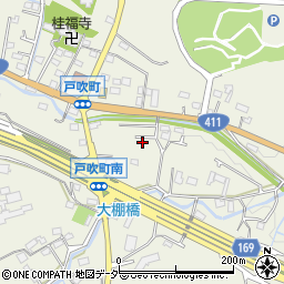 東京都八王子市戸吹町1421-3周辺の地図