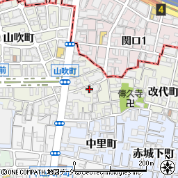 ベルディ早稲田東周辺の地図