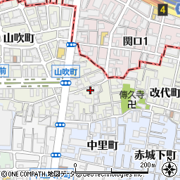 ベルディ早稲田東周辺の地図
