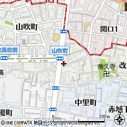 東京都新宿区山吹町293周辺の地図