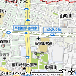 東京都新宿区山吹町331周辺の地図