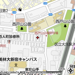 東京都新宿区百人町3丁目3-11周辺の地図