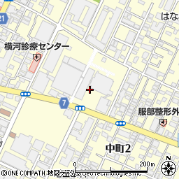 東京都武蔵野市中町周辺の地図