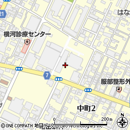 東京都武蔵野市中町周辺の地図