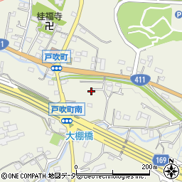 東京都八王子市戸吹町1421周辺の地図