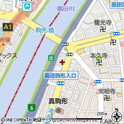 タケダ箸店周辺の地図