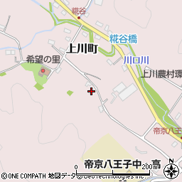 東京都八王子市上川町3852周辺の地図