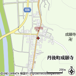 京都府京丹後市丹後町成願寺981周辺の地図
