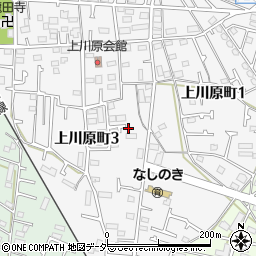 上川原児童遊園周辺の地図