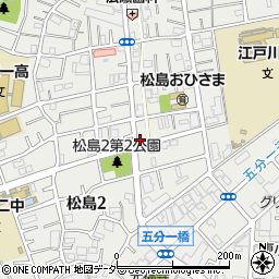 東京都江戸川区松島2丁目31-1周辺の地図